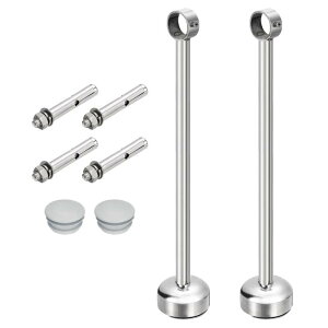 4�Z�b�g �J�[�e�����b�h�u ���P�b�g 32mm/1.26"�ɓK������p�C�v��300mm/11.81" �X�e�����X���J�[�e�����b�h�t�b�N�n���K�[ �Ǘp���[�h���[�u�p�C�v�J�[�e���p�C�v �V���o�[