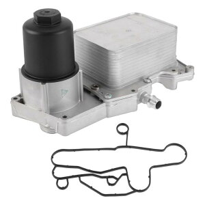 Hihaha Land Rover�ɑΉ������W���[�o�[2010-2017�p�̃G���W���I�C���N�[���[�I�C���t�B���^�[�n�E�W���O�A�_�v�^�[�A�Z���u��/�t�����g�I�C���N�[���[/�ϋv���̂���A���~�j�E������/1��