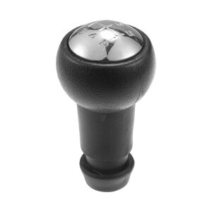 TUCKBOLD シトロエンに対応C3用5速マニュアルギアシフトノブ | ギアボックススティックシフターレバーノブ クロムシルバートーンプラスチック1個 プジョーに対応407用