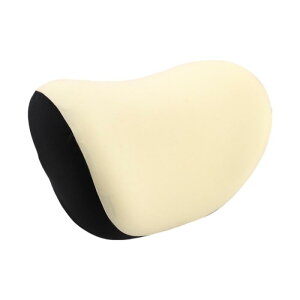 Partuto 1個のユニバーサルカーシートネックピロー - 首と背中のためのカーシートヘッドレストピロー - メモリーフォーム ベージュ