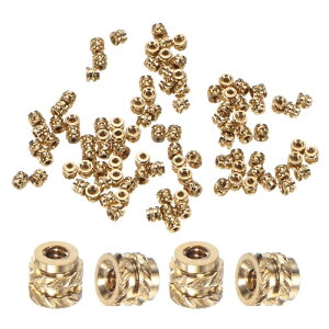 M METERXITY 100�p�b�N�̃l�W���݃C���T�[�g - M1 x 1.8mm L x 2mm OD�^�J�q�[�g�Z�b�g�C���T�[�g�i�b�g 3D�v�����g���i/�v���X�`�b�N���i/�~�j�`���A�d�q���i�p�������g���b�N�m�u�i�b�g�ɓK���Ă�