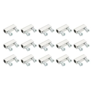 PATIKIL 14x5x6mm ���C���[���[�v�N���b�v 6A 15�� �����C���[�R�l�N�^�[�P�[�u���N�����v�_�u���z�[�����C���[���b�N���[�v�t�B�b�e�B���O�[�qM3x0.5mm�X�N�����[�t��3.5mm�P�[�u���p