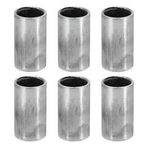 PATIKIL M8スチールスペーサー 12個のメタルスペーサー スチール8.2mm ID x 10mm OD x 10mm L 炭素鋼スペーサースクリュースタンドオフラウンド 5/16"またはM8スクリューボルト用