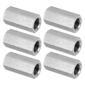 PATIKIL M12 x 1�s�b�` 304 �X�e�����X�X�`�[�� �Z�p�J�b�v�����O�i�b�g 6�� 35mm/ 1.4 ���� ���S�˂��t�����b�h�J�b�v�����O�i�b�g �X�^�b�h�R�l�N�^�t�@�X�i�[ �V���o�[�g�[��