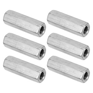 PATIKIL M8 x 1.25�s�b�` 304 �X�e�����X�X�`�[�� �Z�p�J�b�v�����O�i�b�g 6�� 40mm/ 1.6 ���� �e�� ���S�˂��t�� ���b�h�J�b�v�����O�i�b�g �X�^�b�h�R�l�N�^�t�@�X�i�[ �V���o�[�g�[��