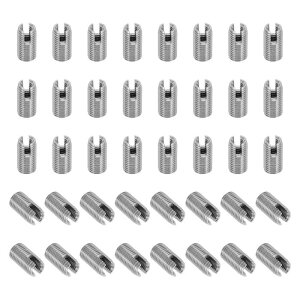 PATIKIL �Z���t�^�b�s���O�X���b�h�C���T�[�g 40�� M4 x M6.5 x 12mm 303�X�e�����X�|�X���b�h�A�_�v�^�[���f���[�T�[�X���b�g�t���X�N�����[�C���C���T�[�g�i�b�g�X���[�u