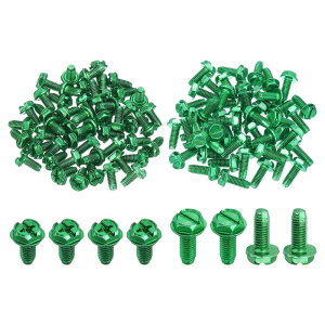 PATIKIL ڒnlWLbg 200 10-32 x 3/8" ZptWtNXhCo[ 10-32 x 1/2" XbghwbhȍUBڒnlW dCWNV{bNX AEgbgуXCb`{b