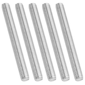 PATIKIL 3/8"-16 UNC 304�X�e�����X�|�S�˂����b�h 5��4.3"�������˂��l�W�E�����X���b�h�S�˂����b�h�X�^�b�h�A���J�[�{���g �N�����v �n���K�[ U�{���g�p