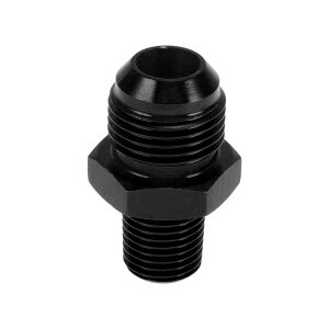 A ABSOPRO ���X�t���A���f���[�T�[�z�[�X�t�B�b�e�B���O�A�_�v�^�[ TF AN8 1/4 NPT �R�����C���R�l�N�^�[ �A���~�j�E�� �u���b�N