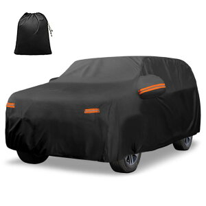 X AUTOHAUX ToyotaɑΉ4i[p̖hJ[Jo[A~tBJ[AEghAtJ[Jo[ hCo[hAWbp[t495x195x150cm / 194.88"x76.77"x59.06"ubN