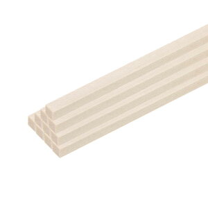 20̖ؐXeBbN 3/16"x 3/16"x 12"̒`ؐL[uؐXNGA_EGbh DIYA[g Ntg 蒤