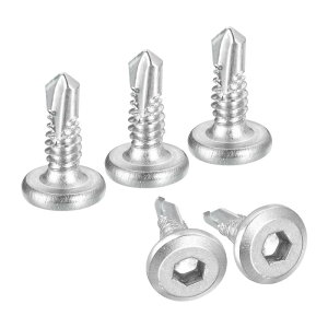 50̘Zp\PbgȐE˂ #12 x 5/8" 410XeX|V[g^h˂ Vo[