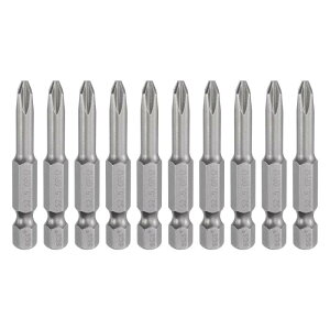 10 #2 tFvXhCo[rbg PH2 1/4" wbNX VN 2" (50mm) C S2 X`[ C_XgA O[h XN[hCo[rbg NX wbh dh rbg 0.197" (5mm)