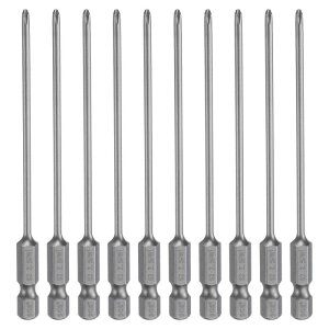 10�� #1 �t�F���v�X�h���C�o�[�r�b�g PH1 1/4 �w�b�N�X �V�����N 4 (100mm) ������ S2 �X�`�[�� �C���_�X�g���A�� �O���[�h �X�N�����[�h���C�o�[�r�b�g �N���X �w�b�h �d���h���� �r�b�g 0.098 (2.5mm)