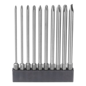 10�̃X���b�g�h���C�o�[�r�b�g�Z�b�gPH0-PH3 �N���XSL6/6mm �t���b�g�w�b�h4.3�i110mm�j�����CS2�|�Y�Ɨp�X�N�����[�h���C�o�[�r�b�g�d���h�����r�b�g�c�[���L�b�g