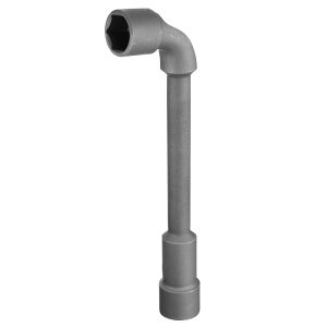 L字型角度ソケットスパナ 32mm CR-V ダブルエンド メトリックヘックス 6ポイ ント チューブ状ソケットレンチ 一般修理 パイプライン 自転車車両のメンテナンス用