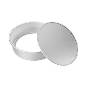 取り外し可能な底付き 丸いケーキ型 11" 小さなチーズケーキ型 アルミニウム合金製 非粘着加工焼き型 結婚式 誕生日 パーティー イベント用