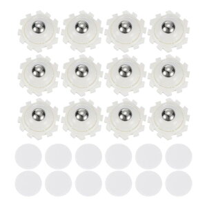 24�� �~�j���ȔS�����L���X�^�[�z�C�[�� 1.02"×0.47" 360°��]�X�C�x���z�C�[�� ���^�Ɠd ���[�{�b�N�X �S�~���p - �X�`�[���r�[�Y�i�z���C�g�j