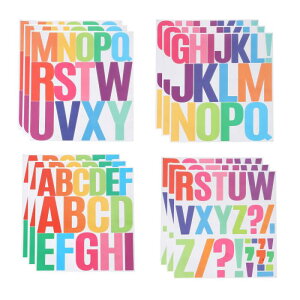 210�s�[�X�̃r�j�[�����^�[�X�e�b�J�[ 12�V�[�g4"�J���t���ȃZ���t�A�h�q�[�V�u�L���[�g�A���t�@�x�b�g�X�e�b�J�[ DIY�N���t�g�A�[�g�쐬 �M�t�g�J�[�h �m�[�g�u�b�N�f�J�[���p