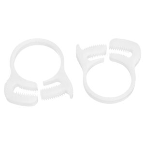 2�� �����\�ȃ_�u���X�i�b�v�O���b �v�z�[�X�N�����v�v���X�`�b�N23-24.8�~��/0.91-0.98" ���a�����\�ȕ��� ���`�F�b�g�`���[�r���O�N�����v�z�[���p �z���C�g