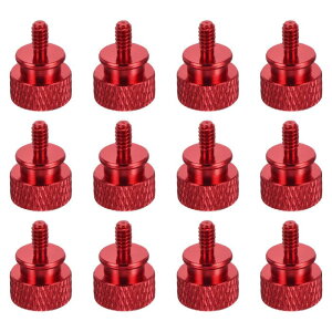 12 UNC6-32x6.5mm [bg܂݃lW Rs[^[P[X ˂t߃lW A~ PCP[Xp Cbh