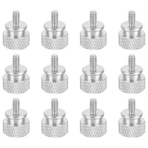 12 UNC6-32x6.5mm [bg܂݃lW Rs[^[P[X ˂t߃lW A~ PCP[Xp i`J[