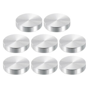 PATIKIL 30mm�ی`�A���~�f�B�X�N 8����M8�X���b�h7mm���n�[�h�E�F�A�A���~�j�E���T�[�N���K���X�e�[�u���g�b�v�f�B�X�N �K���X�e�[�u���p �V���o�[