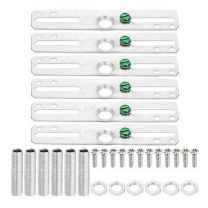 PATIKIL 100 mm CgNXo[Lbg 6Zbg jo[T Ɩt 1/8IP^bvZ^[z[t peBICgv[g Lms[n[hEFAZbg VfAE