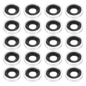 PATIKIL M6 �Z���t�Z���^�[�����V�[���K�X�P�b�g 20�� NBR ���������V�[�����b�V���[ �����ԗp���b�V���[ �@�B �z�� �V�����_�[�C���p