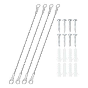 PATIKIL ACbgtXeXj[hP[u 0.08" x 8" 2mm x 20cm 4pbN bNZLeBC[[v }EgplWt Xe[WCg݂艺p