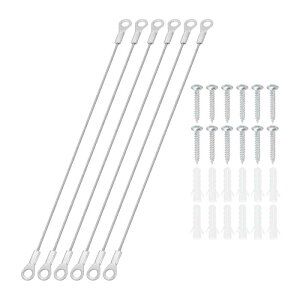 PATIKIL ACbgtXeX[hP[u 0.06" x 8" 1.5mm x 20cm 6Zbg bNZLeBC[[v }EgplWt Xe[WCg݂艺p
