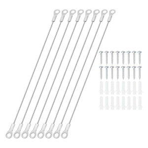 PATIKIL ACbgtXeXj[hP[u 0.06" x 8" 1.5mm x 20cm 8pbN bNZLeBC[[v }EgplWt Xe[WCg݂艺p