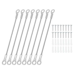 PATIKIL ACbgtXeX|j[hP[u 0.08" x 4" 2mm x 10cm 8pbN bNZLeBC[[v }EgplWt Xe[WCg݂艺p