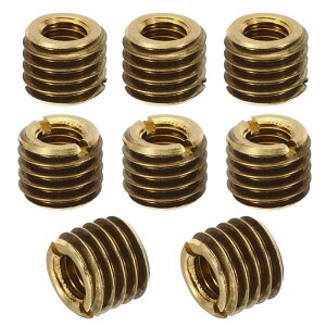 PATIKIL �^�J���˂����ݏC���C���T�[�g�i�b�g 8���� M10xM6x8mm �I�X-���X �X���b�g�t���˂��X���[�u�C���T�[�g �k���i�b�g�A�_�v�^�[ �k���˂��X���[�u ���F