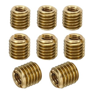 PATIKIL �^�J���˂����ݏC���C���T�[�g�i�b�g 8���� M10xM6x10mm �I�X-���X �X���b�g�t���˂��X���[�u�C���T�[�g �k���i�b�g�A�_�v�^�[ �k���˂��X���[�u ���F