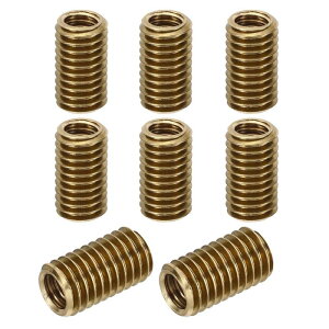 PATIKIL M8xM6x14mm �^�J�˂����ݏC���C���T�[�g�i�b�g 8���� �I�X-���X�˂��X���[�u�C���T�[�g �k���i�b�g�A�_�v�^�[ �k���˂��X���[�u ���F