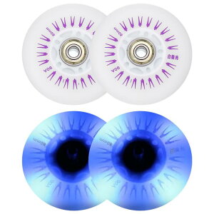 PATIKIL JtȃCgAbvCCXP[gzC[ 80 mm 4 LED tbVOCC[[zC[ 90A PU xAOt /OXN[^[p u[