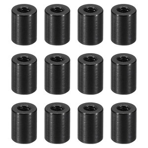 PATIKIL M3 �A���~�X�y�[�T�[ 12�̋����X�y�[�T�[�A���~�j�E��3 mm ID x 6mm OD x 8mm L �X���b�h�X�y�[�T�[�X�N�����[�X�^���h�I�t���E���h RC�J�[ �h���[�� �}�U�[�{�[�h�p ���F