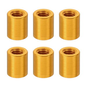 PATIKIL M3�A���~�X�y�[�T�[ 6�̃��^���X�y�[�T�[�A���~�j�E��3 mm ID x 5mm OD x 6mm L �X���b�h�X�y�[�T�[�X�N�����[�X�^���h�I�t���E���h RC�J�[ �h���[�� �}�U�[�{�[�h�p ��#10;#10