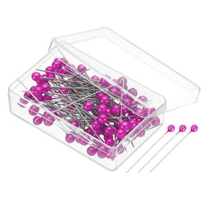 PATIKIL �ٖD�p�s�� 600�� 1.5" �X�g���[�g�s�� �v���X�`�b�N�p�[���{�[���w�b�h�t�� �z ���� ���DIY �N���t�g �ٖD�v���W�F�N�g�p ���[�Y���b�h