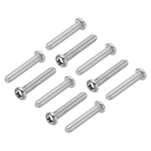 PATIKIL \tixlW 30 M5-0.8 x 30mm 304XeXX`[18-8 tXbh pwbh}VvXhCuXN[