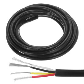 レッド黒黄白ワイヤー4ピン延長ケーブルコード電線20 AW G並列ワイヤー酸素フリー銅10フィート長LEDストリップライト用