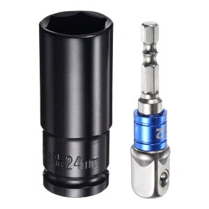 1/2" hCu 24mm 6_ fB[vCpNg\Pbg 3" 1/2"`1/4" ZpVNA_v^[t dCbL CR-VX`[\PbgA_v^[ANZT[ZbgLbg Zp{gibgp