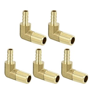 �^�J�z�[�X�o�[�u�G���{�[�t�B�b�e�B���O5��3/16" Barbx1/8" N PT���X90�x�^�J�o�[�u�p�C�v�t�B�b�e�B���O���R����C�p