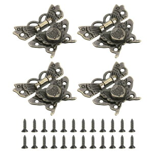 4�̃n�X�v���b�` 43 x 51mm�̃o�^�t���C�������g���{�b�N�X�g�O�����b�`�B���{�^���o�b�N���n�X�v�N�� �X�v ��Δ��X�[�c�P�[�X�H��ؐ��P�[�X�p �u�����Y