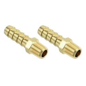 �^�J�z�[�X�o�[�u�p�� 2�� 5/16" Barbx1/8" N PT ���X�^�J�o�[�u�p�C�v�p�� ���R����C�p