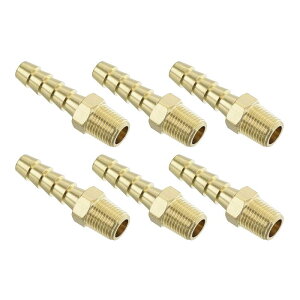 �^�J�z�[�X�o�[�u�t�B�b�e�B���O6��1/4" Barbx1/8" N PT���X�^�J�o�[�u�p�C�v�t�B�b�e�B���O�i���R����C�p�j