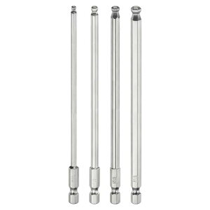 4�Z�b�g�̃{�[���G���h�Z�p�X�N�����[�h���C�o�[�r�b�g3 mm-6mm�i�iH3-H6�j�j�T�C�Y1/4�Z�p�V�����N150mm�i6�j�����O���C�{�[���w�b�h�r�b�gS2�|�����g���b�N�X�N�����[�h���C�o�[�r�b�g