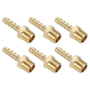 �^�J�z�[�X�o�[�u�p��6�� 1/4" Barbx1/4" N PT ���X�^�J�o�[�u�p�C�v�p�� ���R����C�p