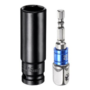 1/2" hCu 18mm 6_ fB[vCpNg\Pbg 3" 1/2"`1/4" ZpVNA_v^[t dCbL CR-VX`[\PbgA_v^[ANZT[ZbgLbg Zp{gibgp